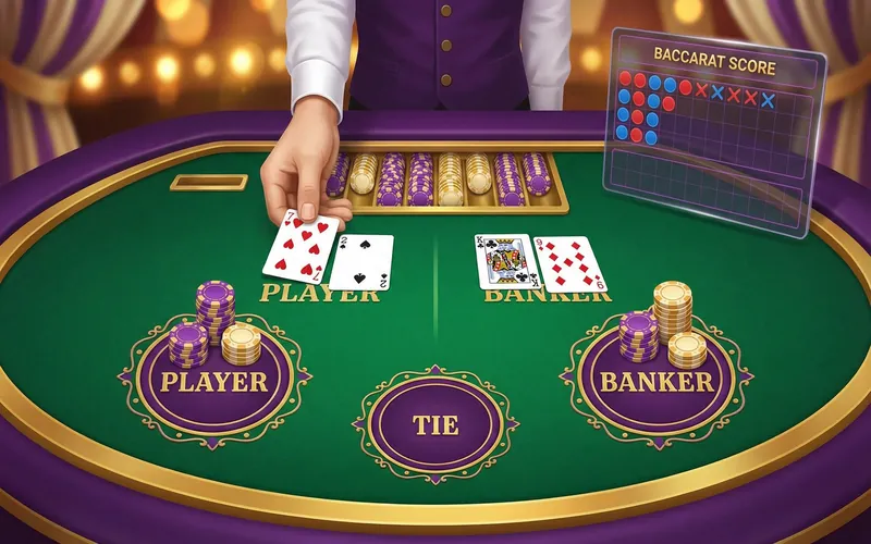 Tutorial de Bacará - Como Jogar no 119bet